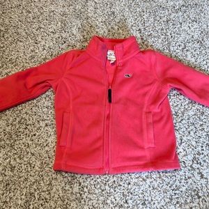 3T Vineyard Vines fleece zip up